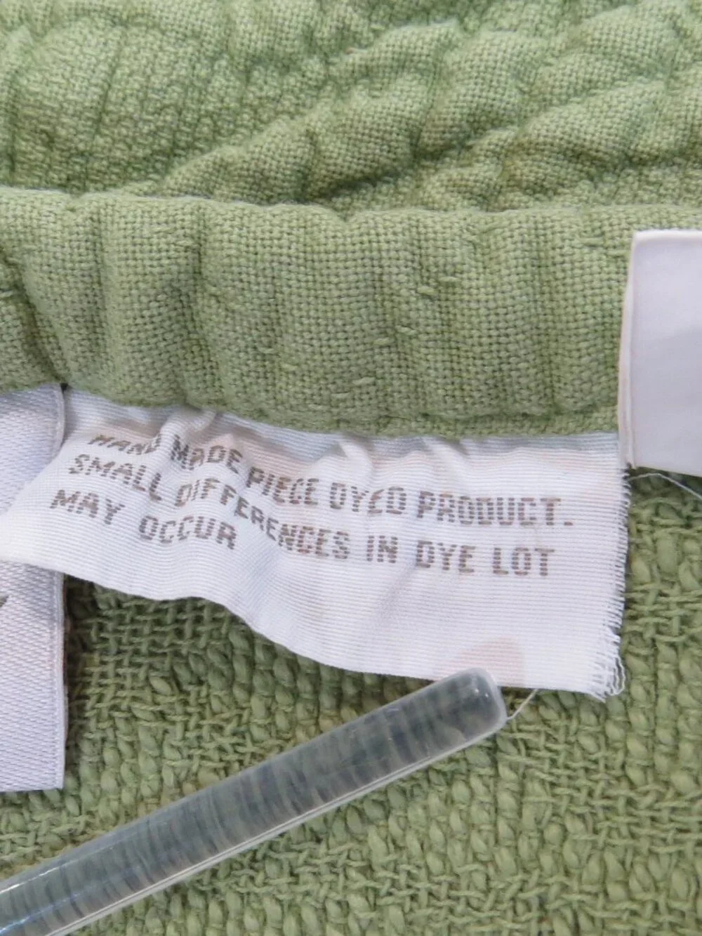 Williamsburg William & Mary Matelasse Coverlet SIZE King Moss Green